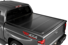 2014 to 2021 toyota tundra aluminum hard trifold tonneau cover by armordillousa