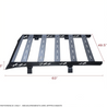 ARMORDILLO® 2020-2026 GMC Sierra 2500HD 3500HD Crew Cab Low Profile Light-Duty Roof Rack