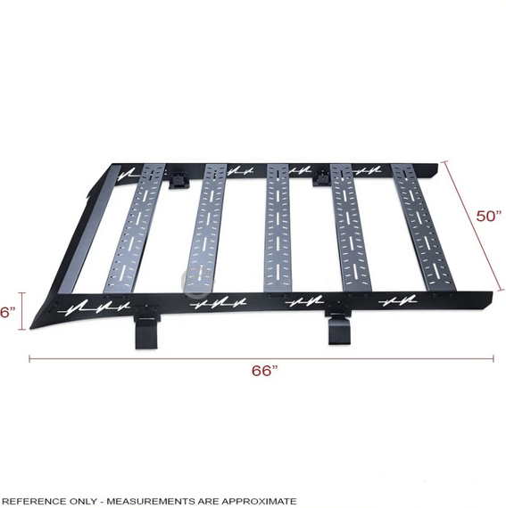 ARMORDILLO® 2022-2026 Ford F-150 Lightning Crew Cab Low Profile Light-Duty Roof Rack