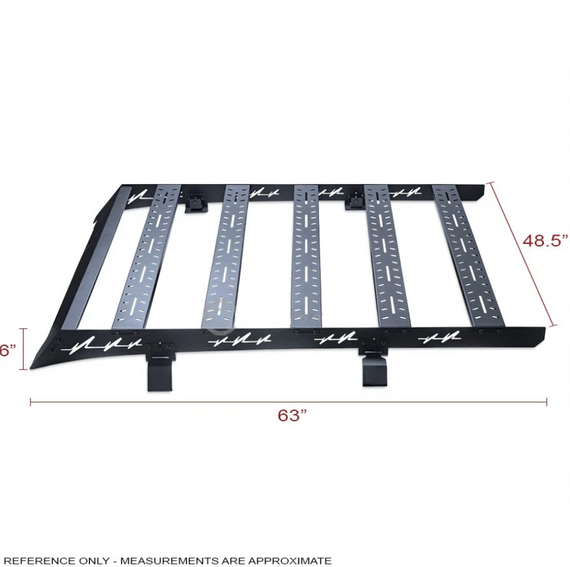 ARMORDILLO® 2015-2019 GMC Sierra 2500HD 3500HD Crew Cab Low Profile Light-Duty Roof Rack
