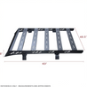ARMORDILLO® 2015-2019 GMC Sierra 2500HD 3500HD Crew Cab Low Profile Light-Duty Roof Rack