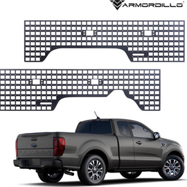ford ranger Truck bed molle panels by armordiilo