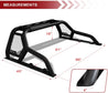 ARMORDILLO® CR1 Heavy Duty Roll Bar Chase Rack -For Full Size Truck (Texture Black)