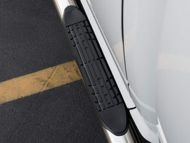 ARMORDILLO® 2004-2008 Ford F-150 Super Cab / Extended Cab 4" Round Side Step Bar Running Boards -Chrome