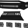 ARMORDILLO® LD2 SERIES 2010-2018 Dodge RAM 2500/3500 Full Width Steel Front Bumper + Hoop Bar + Parking Sensor Kit + Skid Plate Bodykit -Matte Black