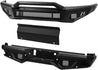 ARMORDILLO® LD2 SERIES 2017-2020 Chevrolet Colorado ZR2 Full Width Steel Front & Rear Bumper + Hoop Bar + Skid Plate Bodykit - Matte Black