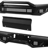 ARMORDILLO® LD2 SERIES 2017-2020 Chevrolet Colorado ZR2 Full Width Steel Front & Rear Bumper + Hoop Bar + Skid Plate Bodykit - Matte Black