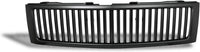 ARMORDILLO® 2007-2013 Chevy Silverado 1500 Vertical Style Front Hood Bumper Grille -Matte Black