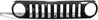 ARMORDILLO® 2007-2014 Toyota FJ Cruiser Vertical Style Front Hood Bumper Grille -Gloss Black