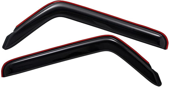ARMORDILLO® 2007-2018 JEEP Wrangler JK Unlimited Tape On Window Visors -2pc