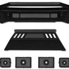 ARMORDILLO® LD2 SERIES 2010-2018 Dodge RAM 2500/3500 Full Width Steel Front Bumper + Hoop Bar + Parking Sensor Kit + Skid Plate Bodykit -Matte Black