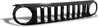 ARMORDILLO® 2007-2014 Toyota FJ Cruiser Vertical Style Front Hood Bumper Grille -Gloss Black