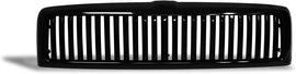 ARMORDILLO® 1994-2001 Dodge Ram 1500 Vertical Style Front Hood Bumper Grille -Gloss Black