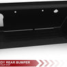 ARMORDILLO® LD2 SERIES 2009-2012 Dodge RAM 1500 Full Width Steel Front & Rear Bumper + Hoop Bar + Skid Plate Bodykit -Matte Black