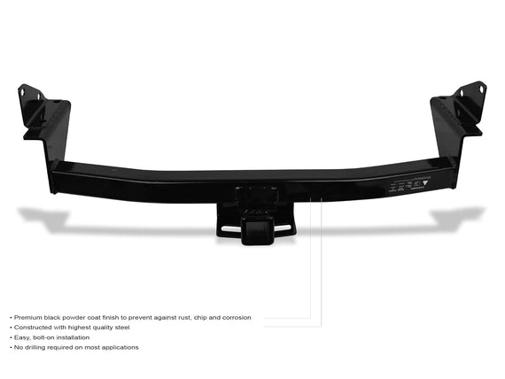 ARMORDILLO® 2015-2022 Chevrolet Colorado Trailer Hitch Tow Hitch 2-Inch Receiver -Gloss Black