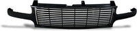 ARMORDILLO® 1999-2002 Chevrolet Silverado 1500 2500 Horizontal Style Front Hood Bumper Grille -Gloss Black