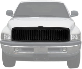 ARMORDILLO® 1994-2001 Dodge Ram 1500 Vertical Style Front Hood Bumper Grille -Gloss Black