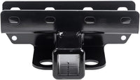 ARMORDILLO® 2018-2024 Jeep Wrangler JL Trailer Hitch Tow Hitch 2-Inch Receiver -Gloss Black