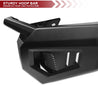 ARMORDILLO® LD2 SERIES 2009-2012 Dodge RAM 1500 Full Width Steel Front & Rear Bumper + Hoop Bar + Skid Plate Bodykit -Matte Black