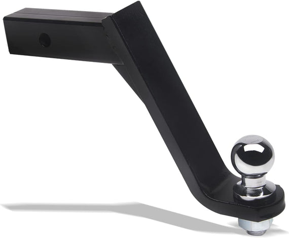 ARMORDILLO® Universal Fit Classic 8‑Inch Drop Loaded Ball Mount Trailer Hitch