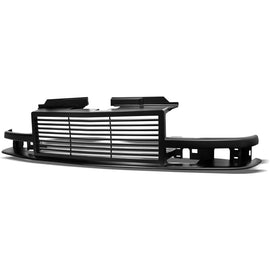 ARMORDILLO® 1998-2004 Chevrolet S10 Horizontal Style Front Grille -Matte Black