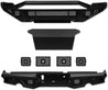 ARMORDILLO® LD2 SERIES 2019-2024 Dodge RAM CLASSIC 1500 Full Width Steel Front & Rear Bumper + Hoop Bar + Parking Sensor Kit + Skid Plate Bodykit -Matte Black