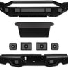 ARMORDILLO® LD2 SERIES 2019-2024 Dodge RAM CLASSIC 1500 Full Width Steel Front & Rear Bumper + Hoop Bar + Parking Sensor Kit + Skid Plate Bodykit -Matte Black