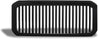 ARMORDILLO® 2011-2016 Ford F-250 F-350 Super-Duty Vertical Style Front Grille -Gloss Black