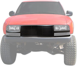 ARMORDILLO® 1998-2004 Chevrolet S10 Horizontal Style Front Grille -Gloss Black