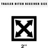 ARMORDILLO® 2019-2023 Ford Ranger Trailer Hitch Tow Hitch 2-Inch Receiver -Gloss Black