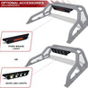 ARMORDILLO® CR1 Heavy Duty Roll Bar Chase Rack -For Full Size Truck (Texture Black)