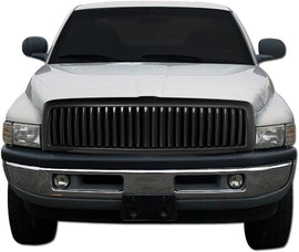 ARMORDILLO® 1994-2001 Dodge Ram 1500 Vertical Style Front Hood Bumper Grille -Matte Black