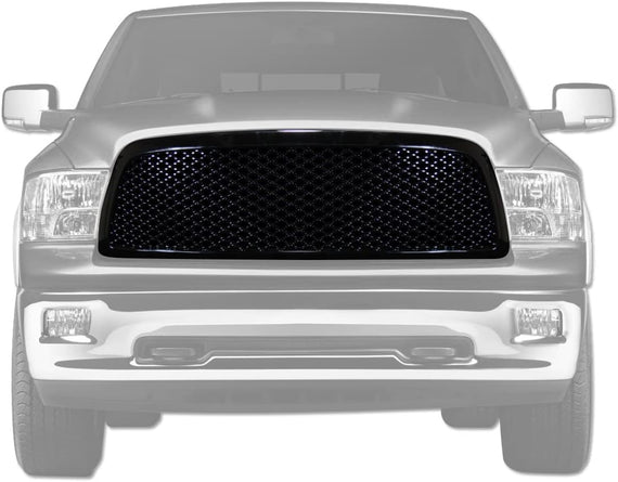 ARMORDILLO® 2009-2012 Dodge Ram 1500 Mesh Style Front Grille -Gloss black