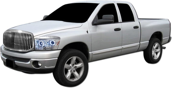 ARMORDILLO® 2006-2008 Dodge Ram 1500 Vertical Style Front Hood Bumper Grille -Chrome