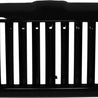 ARMORDILLO® 1994-2001 Dodge Ram 1500 Vertical Style Front Hood Bumper Grille -Gloss Black