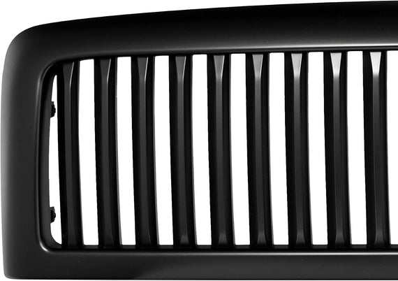 ARMORDILLO® 1994-2001 Dodge Ram 1500 Vertical Style Front Hood Bumper Grille -Matte Black