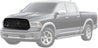 ARMORDILLO® 2013-2018 Dodge Ram 1500 Big Horn Horizontal Front Hood Grille -Gloss Black