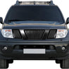 ARMORDILLO® 2005-2008 Nissan Frontier Vertical Style Front Hood Bumper Grille -Matte Black