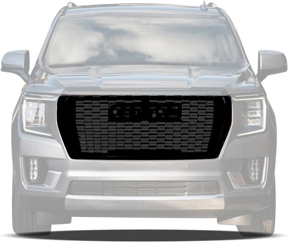 ARMORDILLO®  2007-2014 GMC Yukon / Yukon XL / Denali HoneyComb Mesh Style Front Grille -Gloss Black