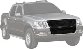 ARMORDILLO® 2007-2010 Ford Explorer Sport Trac Mesh Style Front Grille -Gloss black