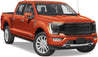 ARMORDILLO®  2021-2023 Ford F-150 HEX Style Honeycomb Mesh Front Grille -Gloss Black