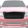 ARMORDILLO® 2004-2008 Ford F-150 Horizontal Style Front Hood Bumper Grille -Matte Black