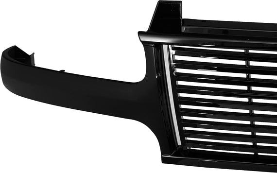 ARMORDILLO® 2000-2002 Chevrolet Suburban Horizontal Style Front Hood Bumper Grille -Gloss Black