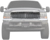 ARMORDILLO® 1999-2004 Ford F-250 F-350 F-450 F-550 Super-Duty Vertical Style Front Grille -Chrome