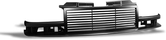 ARMORDILLO® 1998-2004 Chevrolet S10 Horizontal Style Front Grille -Gloss Black