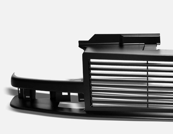 ARMORDILLO® 1998-2004 Chevrolet S10 Horizontal Style Front Grille -Matte Black