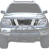 ARMORDILLO® 2005-2008 Nissan Frontier Vertical Style Front Hood Bumper Grille -Chrome