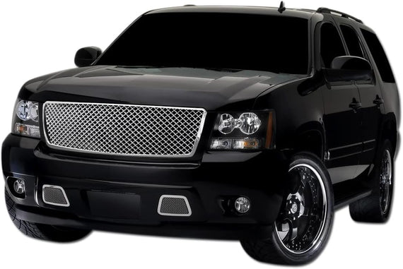 ARMORDILLO® 2007-2014 Chevrolet Suburban Mesh Style Front Grille -Chrome