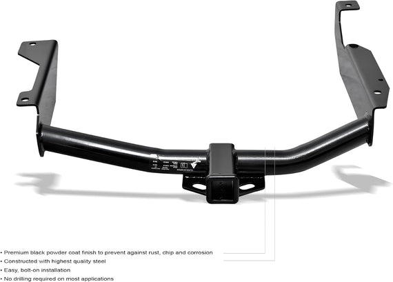 ARMORDILLO® 1998-2003 Dodge Durango Trailer Hitch Tow Hitch 2-Inch Receiver -Gloss Black