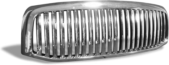 ARMORDILLO® 2006-2008 Dodge Ram 1500 Vertical Style Front Hood Bumper Grille -Chrome